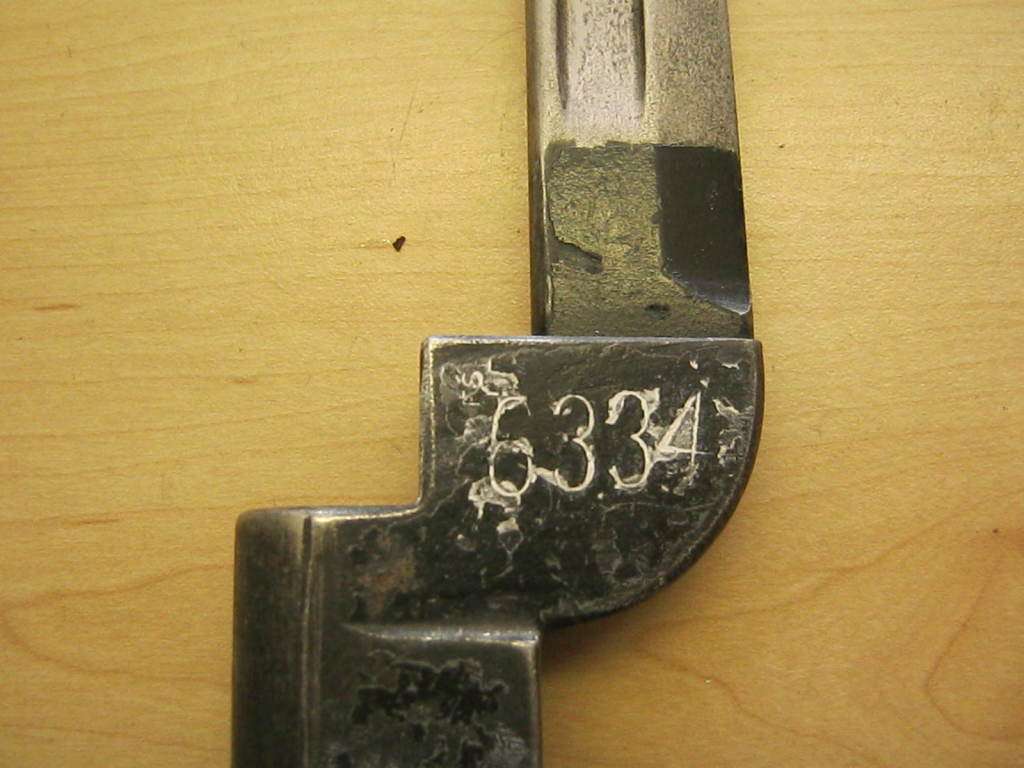 Lee Enfield Mk 1 bayonet